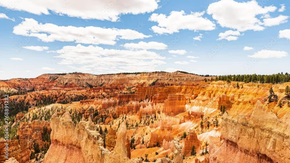 Bryce Canyon National Park Overlook Day Timelapse Video Bryce Canyon National Park Overlook Day Timelapse Video