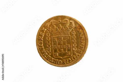 coin, gold, metal, means of payment, finance, round, spain, vint