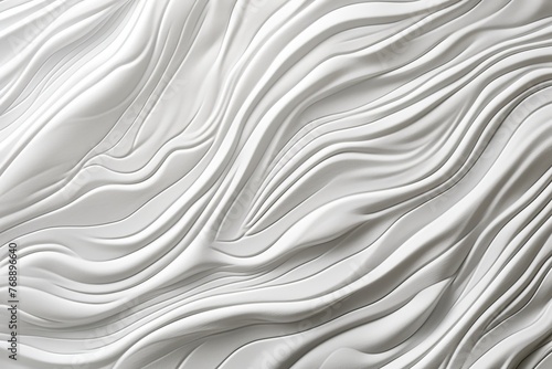 white wavy plaster wall texture