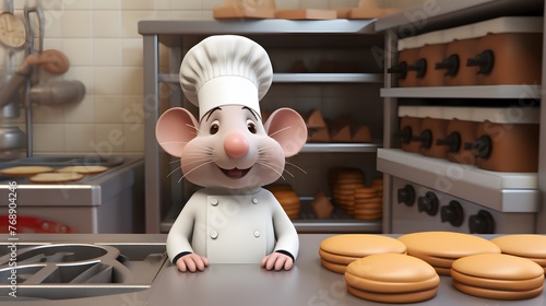 Rat Chef in Charge of a Cozy Bakery Anime Kitchen