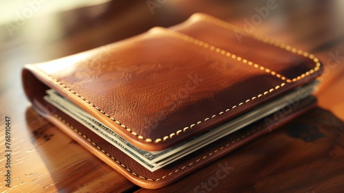 A wallet that magically refills itself whenever money is taken out. photo