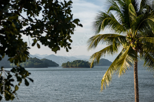 THAILAND PHETCHABURI KEANG KRACHAN DAM LAKE