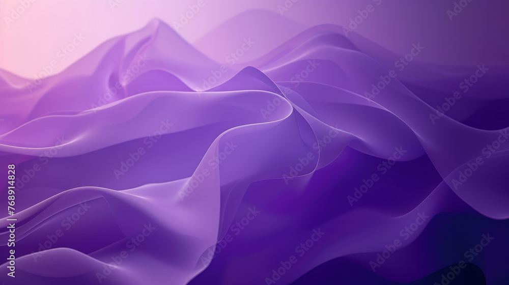 Obraz premium A purple wave with a purple background
