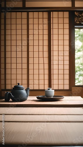 A Traditional Japanese Tea Ceremony photo