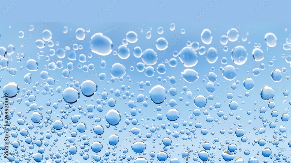 Aqua bubble bliss tranquil light blue water background with air droplets in liquid Aqua bubble bliss tranquil light blue water background with air droplets in liquid