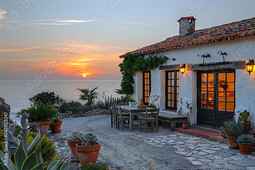 Fototapeta Naklejka Na Ścianę i Meble -  Rustica House with sea view