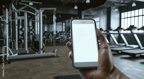 Exercise App Promotion: Gym Smartphone Presentation