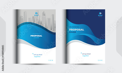 Corporate Business Proposal Cover Design Template Concepts