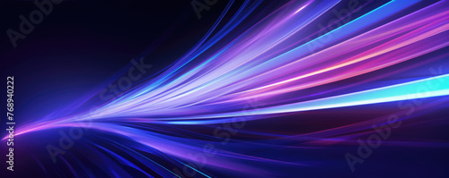 Obraz na płótnie Amazing violet and purple neon light colours futuristic backgorund w salonie