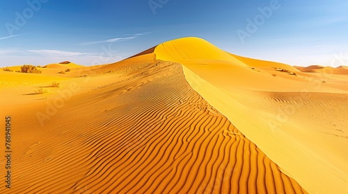 mesmerizing sand dune patterns in matruh governorate, libyan desert - sahara's natural artistry captured in egypt, africa's vast expanse photo