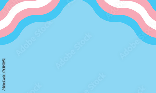 international trans day of visibility background design photo