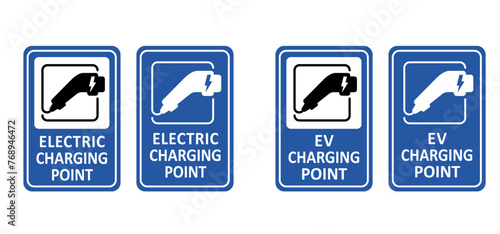 ev charger connector. Filling pump station, cable plugs for auto or car. Battery, electric vehicle plug charging station point. vehicle plugs and sockets ports for electric cars. Charge level loading