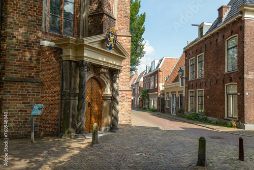 Oranje poortje of the Jacobijnerkerk church in Leeuwarden. © Jan van der Wolf