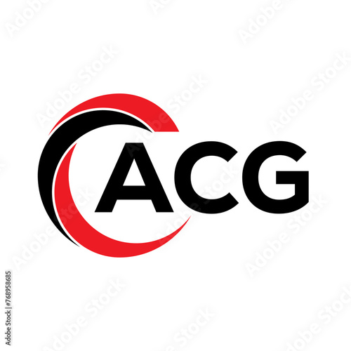 Acg Letter Logo Design. Acg Creative letter logo design vector, Acg Letter Initial Logo Design.