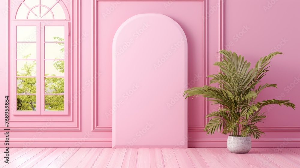 The Serenity of a Pink Haven