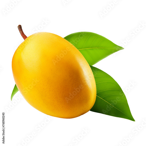 Fresh mango isolated on transparent background png