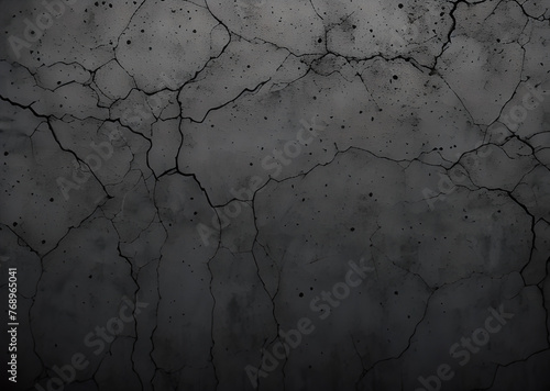 Grunge metal wall texture background  suitable for Halloween theme background  old cracks in cement  dusty old film effect texture  horror concrete imitation facade wall  generative AI 