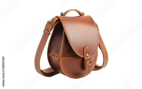 Elegant Leather Crossbody Sling Bags for Women,PNG Image, isolated on Transparent background.