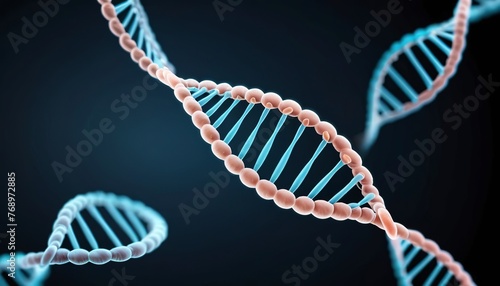 helix chromosome or Dna structure, technology science background