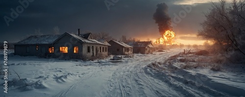Nuclear winter, consequences photo