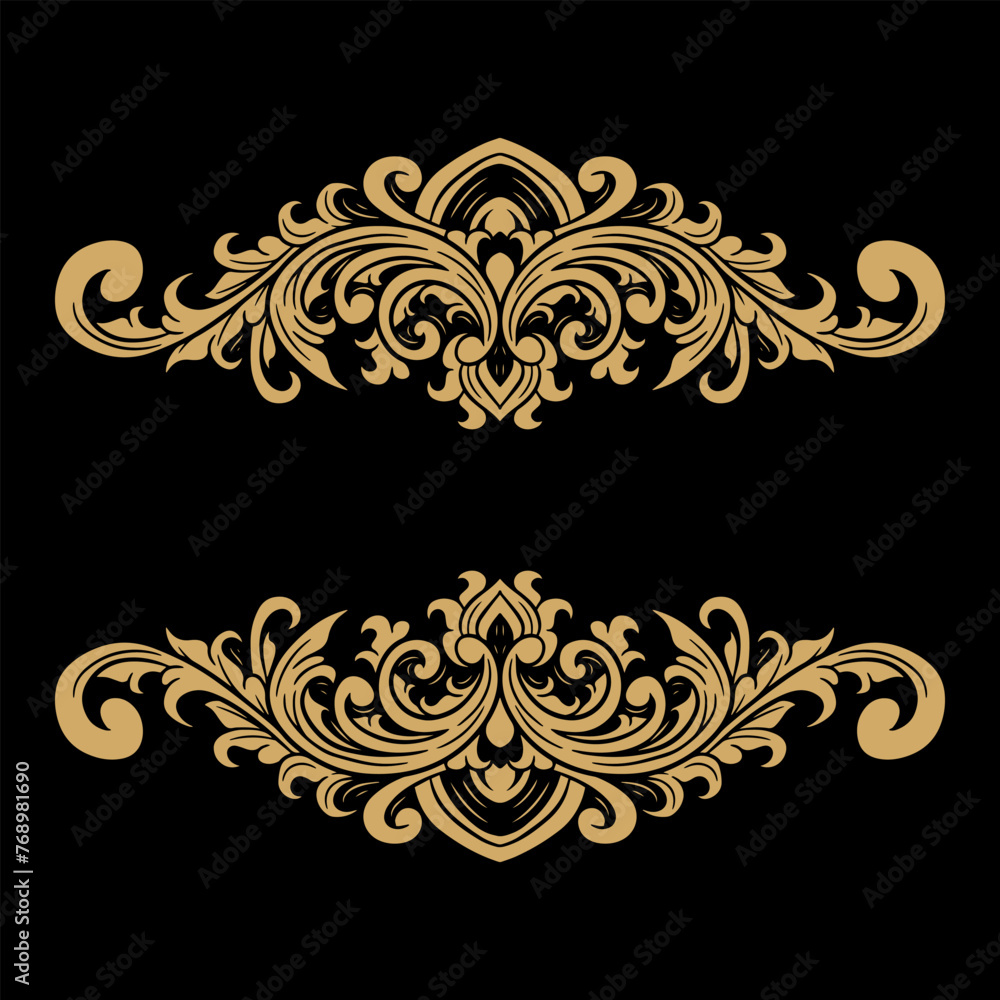 Luxury frame Ornament wedding decoration Luxury frame Ornament wedding decoration