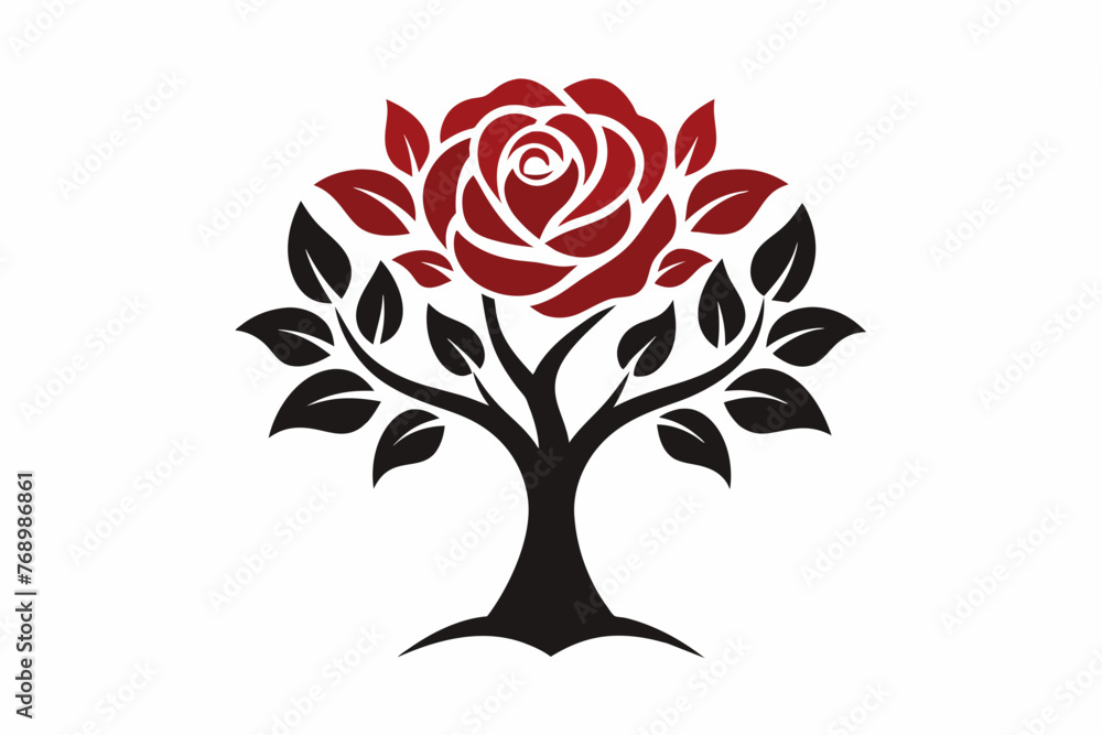 Fototapeta premium vector rose flower