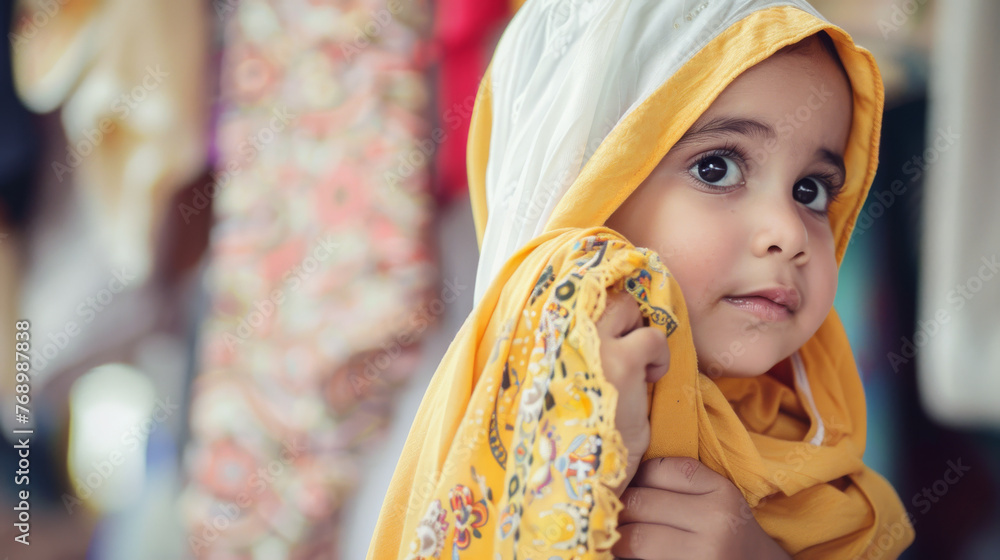 The excitement of receiving new clean clothes shines through in visual representations of Eid, symbolizing renewal and gratitude The excitement of receiving new clean clothes shines through in visual representations of Eid, symbolizing renewal and gratitude