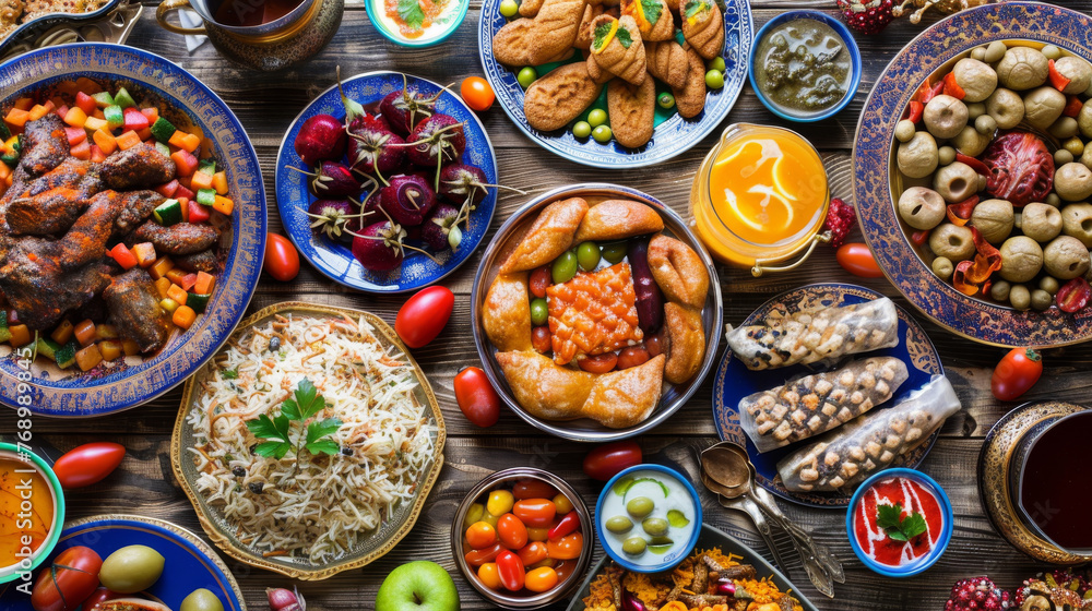 Eid festivities include delicious food, vibrant decorations