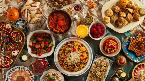 Eid festivities include delicious food  vibrant decorations