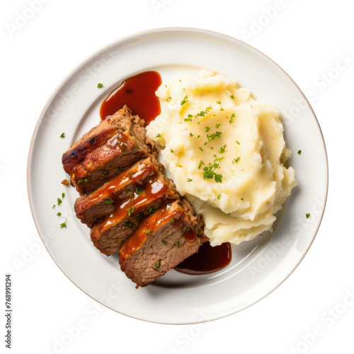 Delicious Plate of Meatloaf...