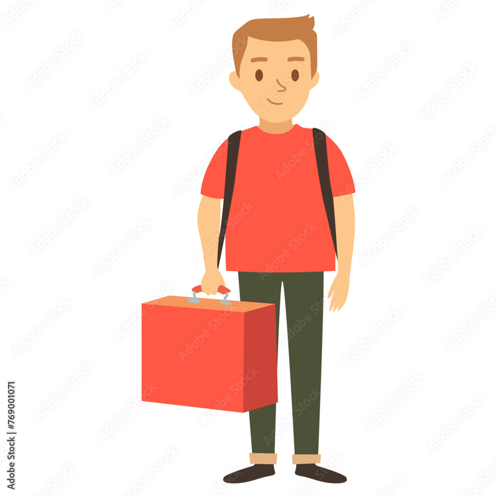 People traveling Illustration People traveling Illustration