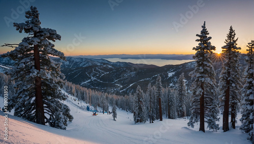 Tahoe Ski Resort  © rouda100