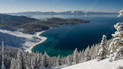 Winter in Lake Tahoe 