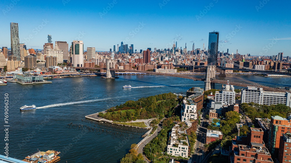 Obraz premium Brooklyn Bridge View