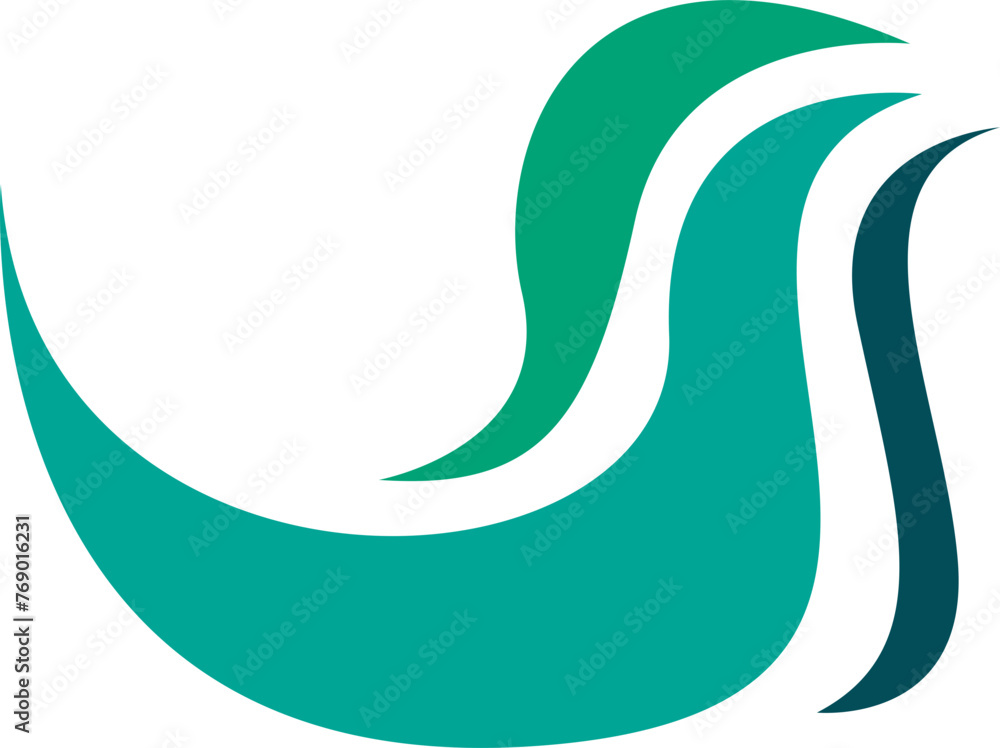 Wave Line Corner Shape Wave Line Corner Shape