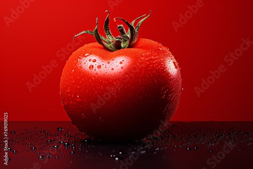 a close up of a tomato © Doina