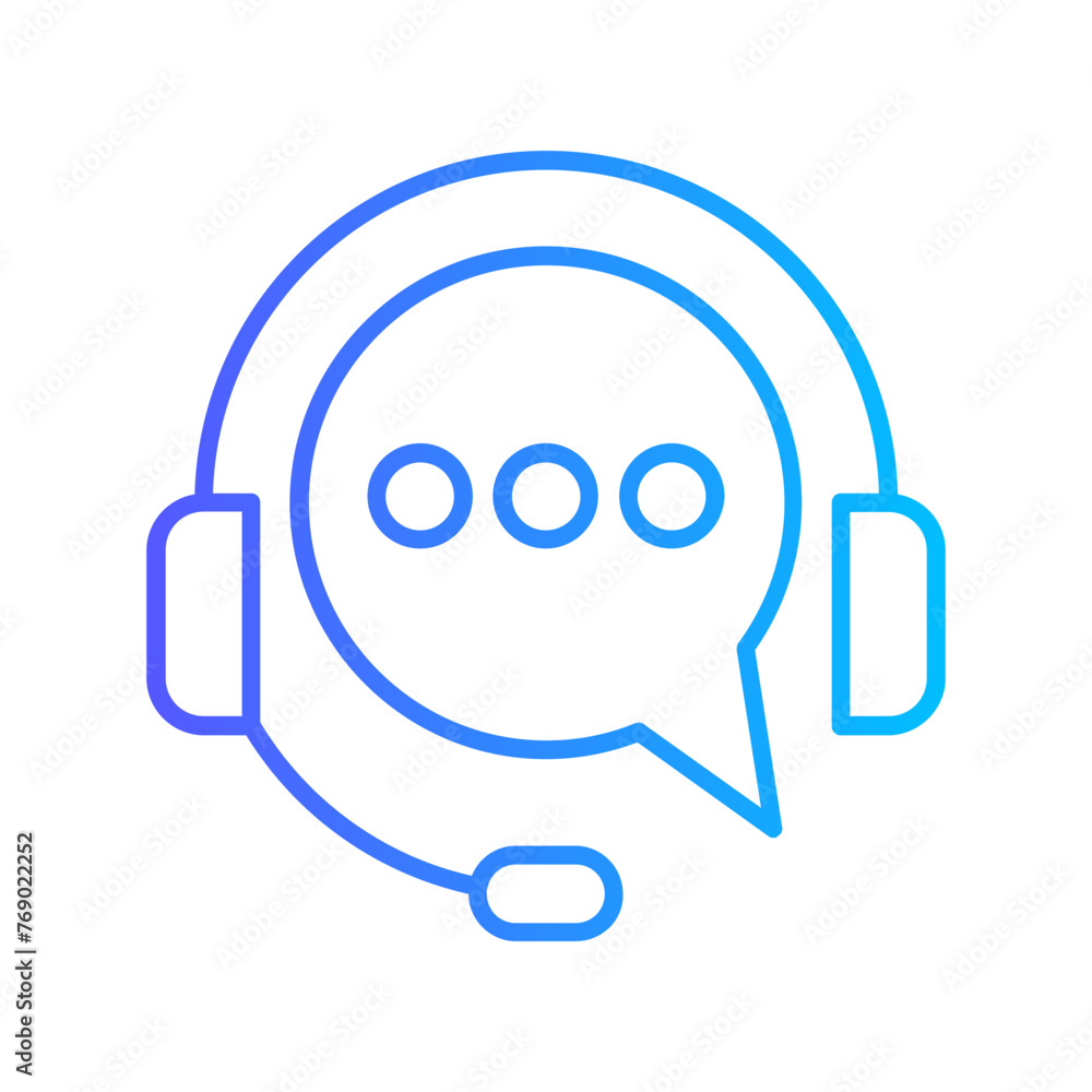 Live Chat Vector Icon Live Chat Vector Icon