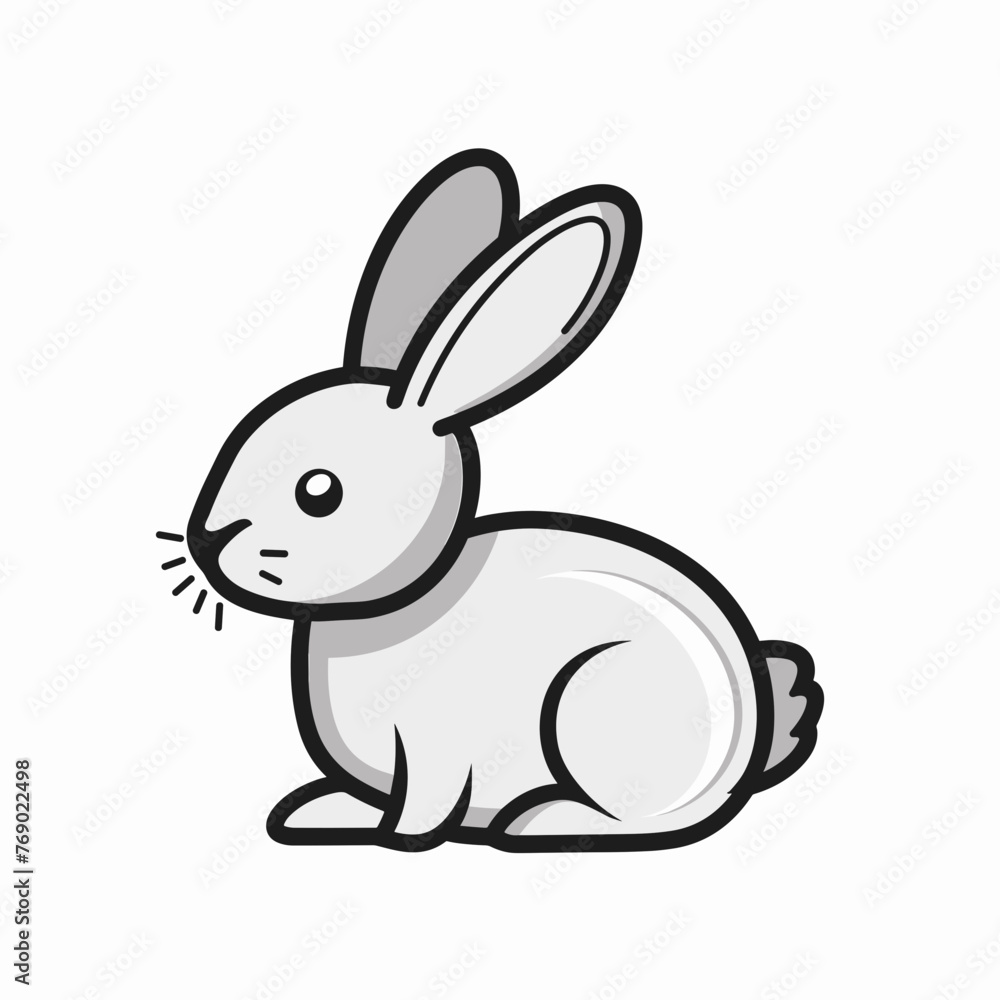 Obraz premium rabbit cartoon