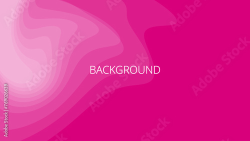 Pink abstract background with sharp wavy lines and gradient transition, dynamic swirl shape. Inclined bends	