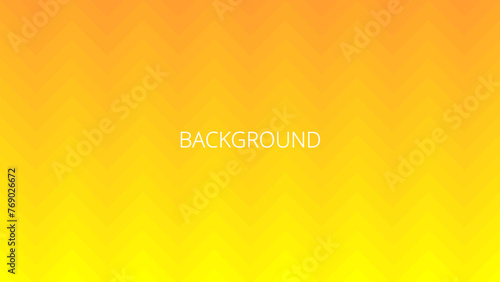 Orange and yellow zigzag background. Abstract banner with zig zag lines. Gradient blended chevron or herringbone photo