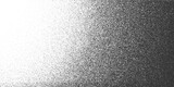 Grunge surface texture with noise, grain, dots. Abstract vector white black background with grungy gritty subtle black splatter, dust, sand. Haltone effect. Overlay template.