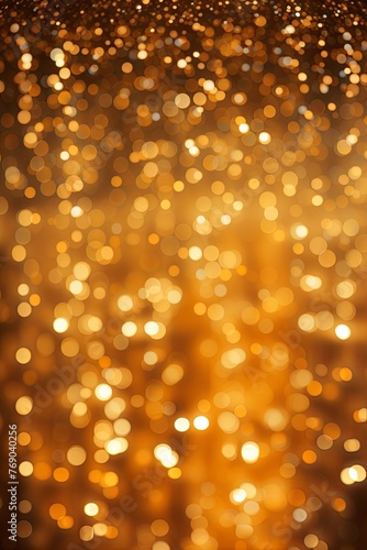 Close-Up gold LED blurred screen. LED soft focus background. abstract background ideal for design with copy space for text