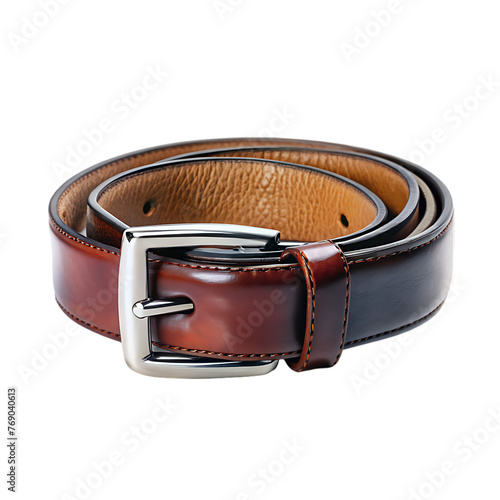 belt with silver buckle