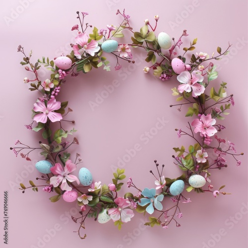 easter wreath.