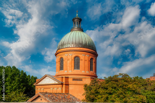 Obraz na płótnie Hospice of Saint Joseph de la Grave in Toulouse w salonie