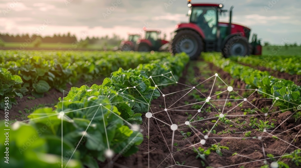 A smart agricultural setup integrating IoT and Industrial A smart agricultural setup integrating IoT and Industrial