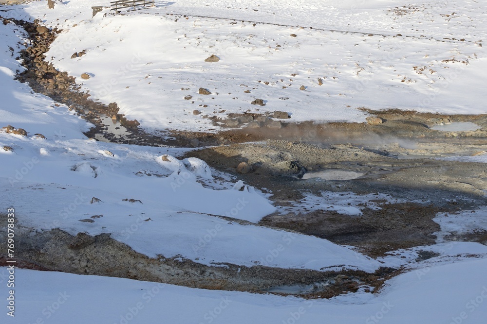 Obraz premium snow in the mountains