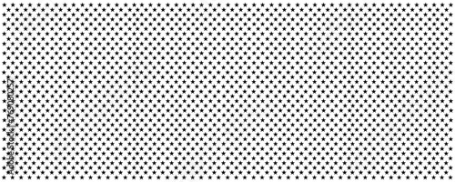 Seamless background with star pattern. Star polka dot pattern pattern Monochrome dotted star texture photo
