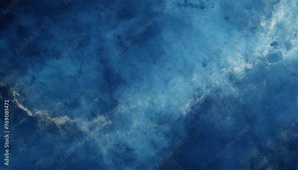 Tranquil Tide: Marbled Texture Adding Depth to Sapphire Blue Background Tranquil Tide: Marbled Texture Adding Depth to Sapphire Blue Background