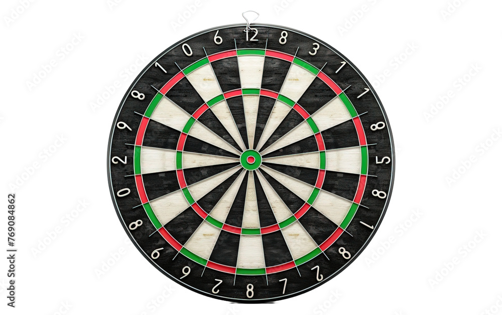 Professional sisal steel bristle dartboard isolated on white or transparent background Professional sisal steel bristle dartboard isolated on white or transparent background
